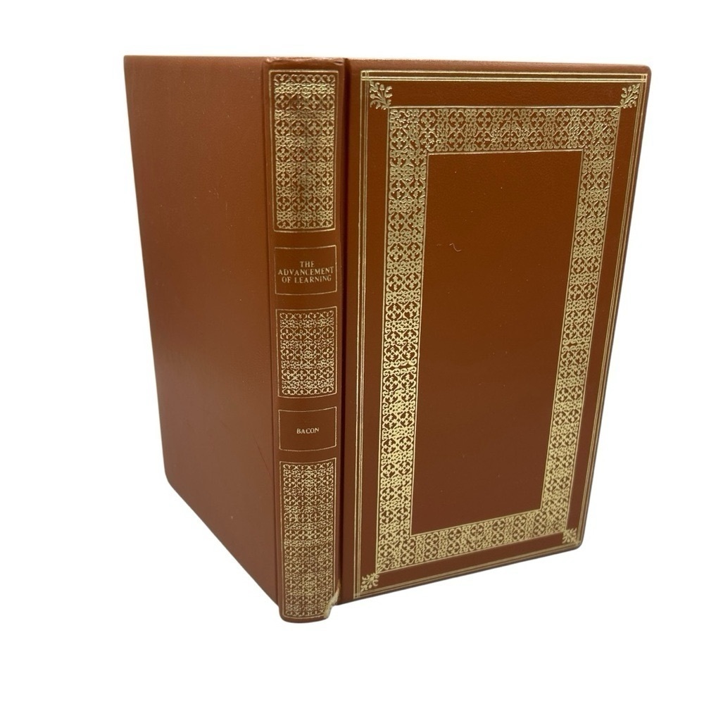 Vintage Francis Bacon The Advancement of Learning Hardback Heron Books Edition